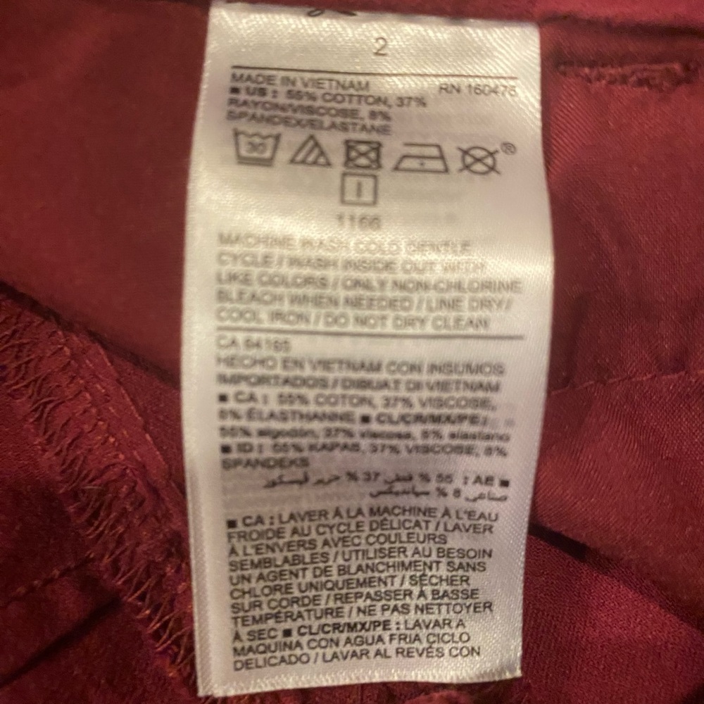 Old Navy Pixie Mid Rise Pant - Picture 6 of 10